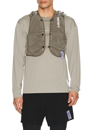 Satisfy Justice Cordura Hydration Vest in Falcon - Brown. Size L/XL (also in S/M).
