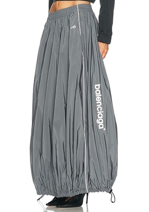 Balenciaga Balloon Track Skirt in Elephany Grey - Grey. Size 38 (also in ).