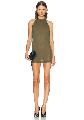 Balenciaga Draped Top in Military Green - Green. Size XS (also in ).