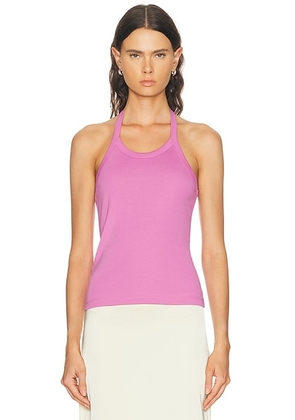 FLORE FLORE Angie Tank Top in Crocus - Pink. Size M (also in XS, S, L, XL).