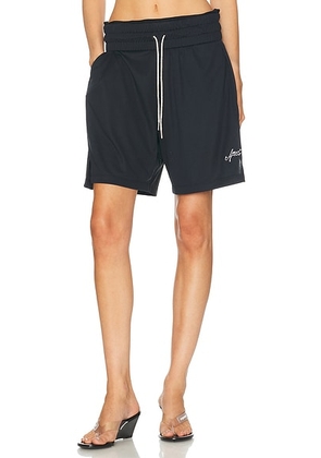 AREA Sporty Basketball Short in Black - Black. Size L (also in S).