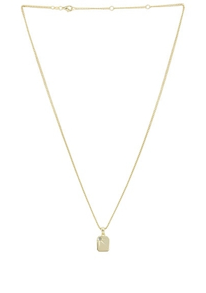 Serge de Nimes Guardian Necklace in Gold - Metallic Gold. Size all.