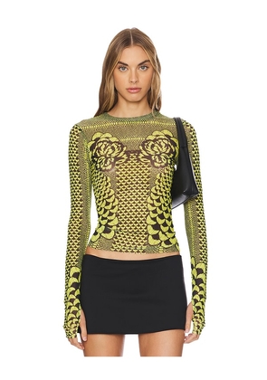 AFRM Kaylee Top in Green. Size XS. Also in M.