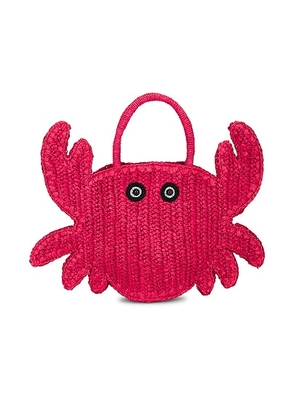 SIMONMILLER Crab Bag in Lucky Red - Red. Size all.