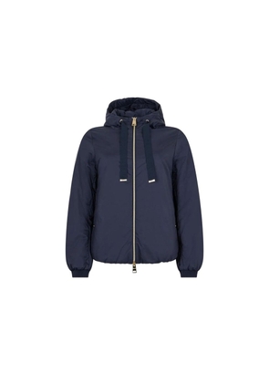 Herno Blue Polyamide Full-Length Jacket - 50