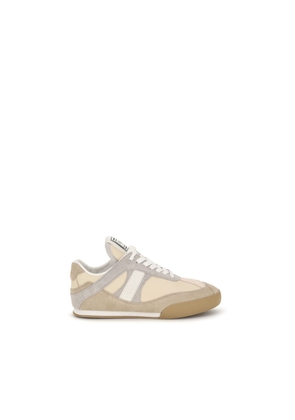 Chloé Beige Calf Leather Bos Taurus Athletic Sneakers - EU36/US6
