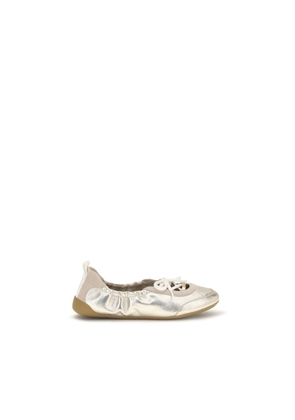 Chloé Silver Calf Leather Bos Taurus Sneakers - EU36/US6