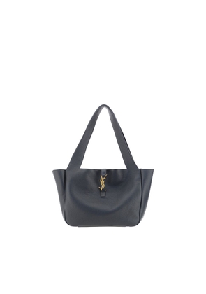 Saint Laurent Black Calf Leather Bos Taurus Shoulder Bag
