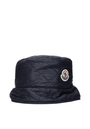 Moncler Blue Cotton Bucket Hat - S