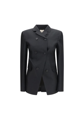 Khaite Black Wool Oves Aries Blazer - 4