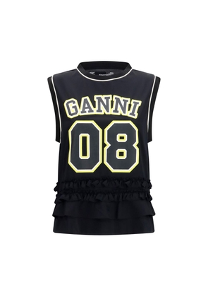 Ganni Black Polyester Sportswear - L