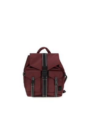 Ganni Bordeaux Recycled Polyamide Backpack