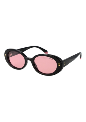 Polaroid Black Plastic Sunglasses