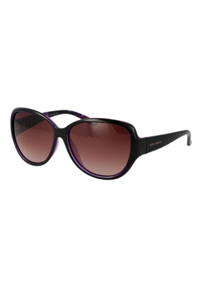 Ted Baker Black Acetate Sunglasses