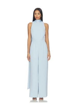 ELLIATT Anaya Wide Leg Jumpsuit in Blue. Size S. Also in XS, M, L.
