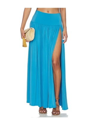 Lovers and Friends Justine Maxi Skirt in Blue. Size XS. Also in S, M, L.