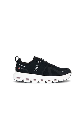 On Youth Cloud Sky 2 Sneaker in Black,White. Size 3.5. Also in 4.5, 5.5.