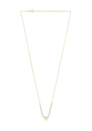 Mazin Jewels Solace Necklace in Metallic Gold.