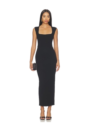 Nookie Savannah Midi Dress in Black. Size XS. Also in S, M, L.