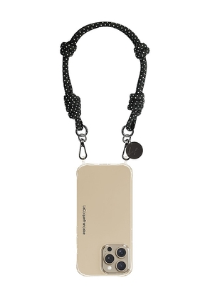 La Coque Francaise Nolan Iphone Case Chain in Black.