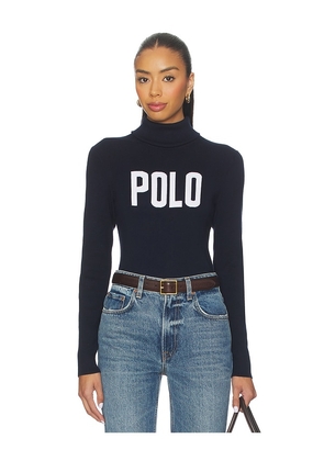 Polo Ralph Lauren Logo Turtleneck Sweater in Navy. Size M. Also in L.