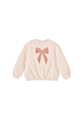 Rylee + Cru Racer Sweatshirt in Pink. Size 2/3. Also in 4/5, 6/7.