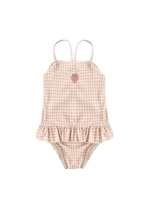 Rylee + Cru Tori Skirted One Piece in Pink. Size 6-12M. Also in 12-18M, 18-24M, 2-3yr.