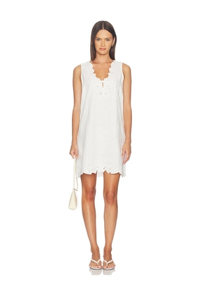 Rails Lunetta Dress in White. Size XS. Also in S, M, L, XL.