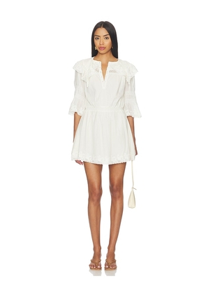 Tularosa Sienna Mini Dress in Ivory. Size XXS. Also in XS, S, M, L.