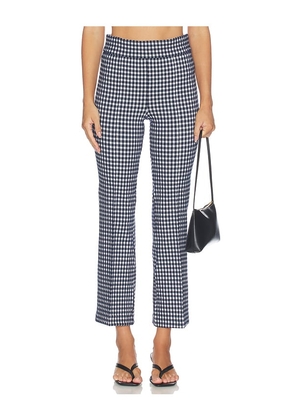 SPANX Pintuck Kick Flare Pant in Navy. Size XS. Also in M, XL, S, L.