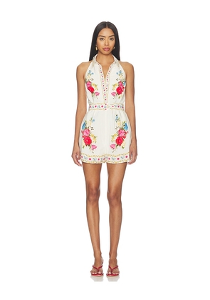 Yumi Kim Soraya Romper in White. Size XS. Also in S, M, L, XL.