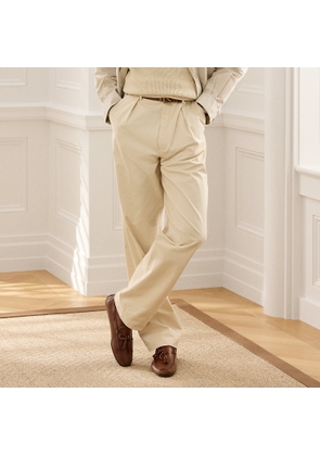 Hand-Tailored Relaxed Fit Chino Trouser