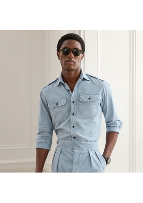 Garment-Dyed Twill Shirt