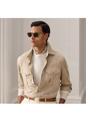 Suede Overshirt