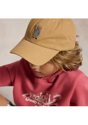 Polo Bear Canvas Ball Cap