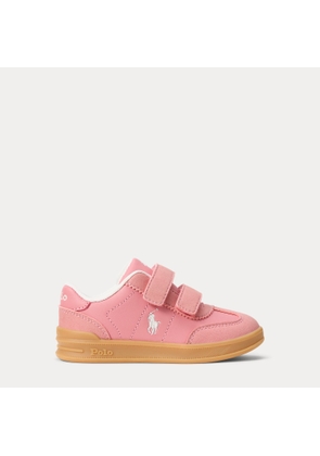 Hollis Faux-Leather EZ Trainers