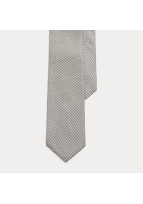 Geometric-Print Cashmere-Silk Tie