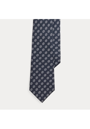 Linked-Cubes Silk Twill Tie