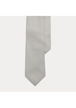 Diamond-Patterned Silk Tie