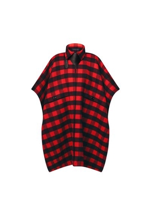 Poncho W/ Wide Collar