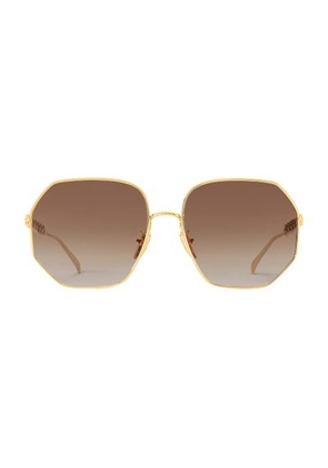My LV Chain Round Sunglasses