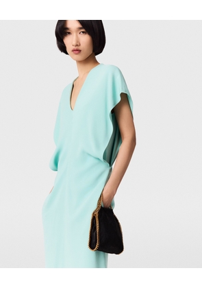 Stella McCartney - V-Neck Midi Dress, , Size: 42