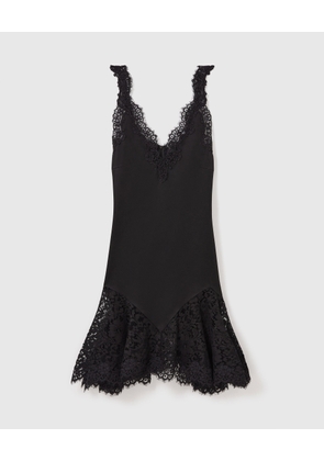 Stella McCartney - Lace-Trimmed Dress, , Size: 44