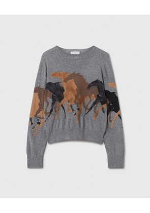 Stella McCartney - Racing Horses Knit Jumper, , Size: S