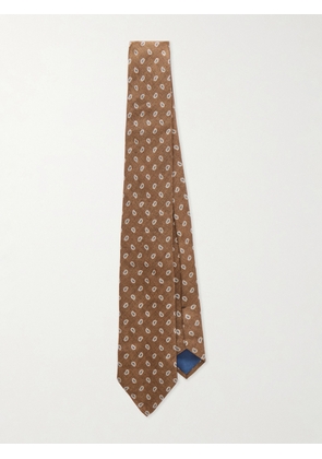 Polo Ralph Lauren - 8cm Paisley-Print Linen Tie - Men - Brown