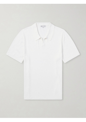 Onia - Cotton-Blend Terry Polo Shirt - Men - Neutrals - S
