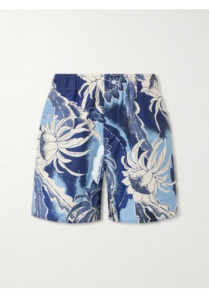 JW Anderson - Printed Straight-Leg Swim Shorts - Men - Blue - S
