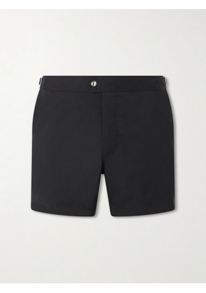 TOM FORD - Straight-Leg Mid-Length Swim Shorts - Men - Black - IT 44