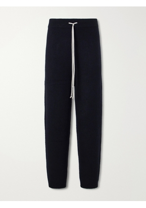 Rick Owens - Straight-Leg Knitted Cashmere-Blend Sweatpants - Men - Black - S