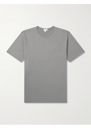 Sunspel - Slim-Fit Cotton-Jersey T-Shirt - Men - Gray - S
